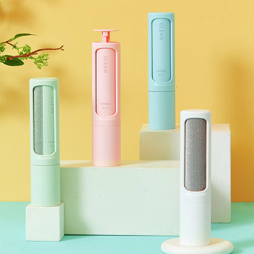 2 in 1 Reusable Pet Hair Remover Brush Lint Roller Portable