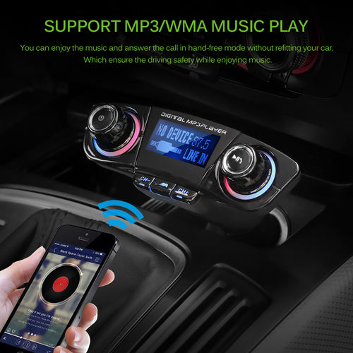 Bluetooth Car FM transmitter/ MP3 Player Audio Receiver
