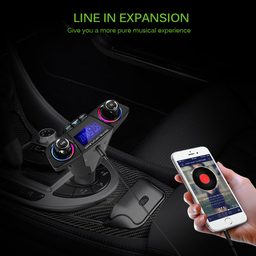 Bluetooth Car FM transmitter/ MP3 Player Audio Receiver