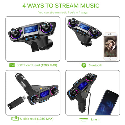 Bluetooth Car FM transmitter/ MP3 Player Audio Receiver