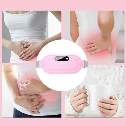 Portable Heating Pad Stomach Warmer / Waist Warmers Winter Massager