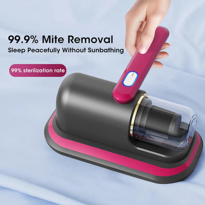 Handheld Mattress Vacuum Mite Remover Cordless Cleaner for Home