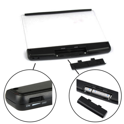 Portable LED Tablet Book Light and Reading Night Light