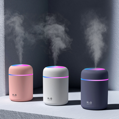 Portable Air Humidifier Aroma Essential & Oil Diffuser for Car Home